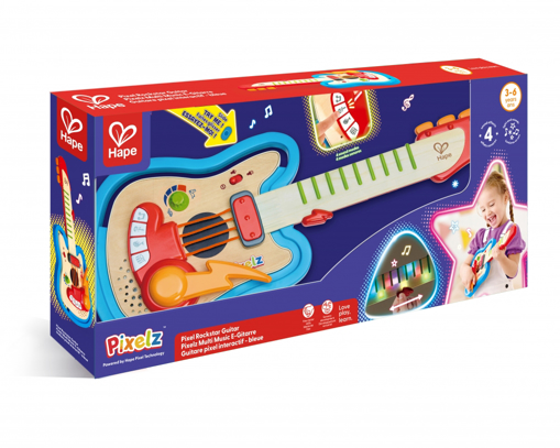 Слика на Интерактивна играчка – Pixelz Rockstar гитара Hape
