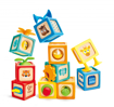 Слика на СЕНЗОРНИ ДРВЕНИ КОЦКИ Delightful Discovery, 10 делови –  Hape