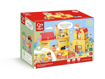 Слика на Сет за игра од коцки, фигури и животни ФАРМА, 27 делови – Hape