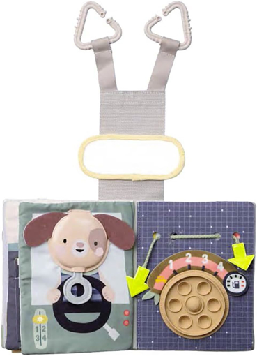 Слика на Busy book Книга со активности за во автомобил  – Taf Toys