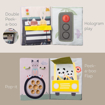 Слика на Busy book Книга со активности за во автомобил  – Taf Toys