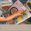 Слика на Busy book Книга со активности за во автомобил  – Taf Toys