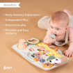Слика на Сензорна табла со активности Peek, Pop & Play – Taf Toys