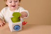 Слика на Сензорна силиконска коцка Peek & Play – Taf Toys