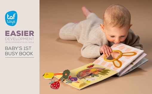 Слика на Мојата прва книга со активности Busy book- Taf Toys